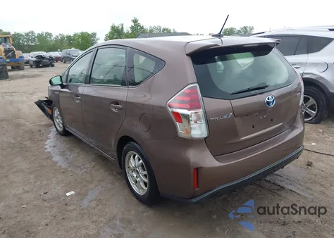 2015 Toyota Prius V Three from USA, damaged, VIN JTDZN3EU7FJ025387